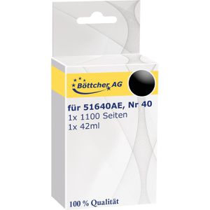 Produktbild für Tinte Böttcher-AG für HP 40, 51640AE