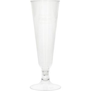 Produktbild für Sektgläser Papstar 88491 Pure Plastik Einweggläser