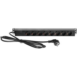 Produktbild für Steckdosenleiste Adam-Hall 87471, mit 2m Kabel