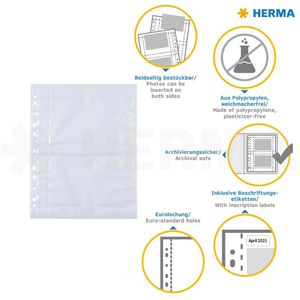 Produktbild für Fotohüllen Herma 7563 Fotophan, 10 x 15cm
