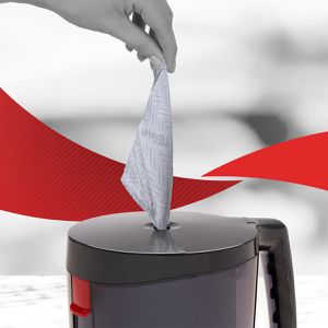 Produktbild für Putztuchrolle Wypall Reach L10 6220, Airflex-Technologie, blau