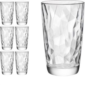 Bormioli-Rocco Trinkgläser Diamond 350240, 470ml, Longdrinkglas, 6 Stück –  Böttcher AG