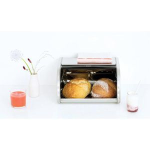 Produktbild für Brotkasten Brabantia Single 348907 Matt Steel