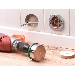 Produktbild für Lochsäge kwb 498920, Akku-Top, 8-teilig