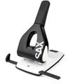 Locher Sax Design 618, 0-618-19, schwarz Registraturlocher, Stanzleistung ca. 65 Blatt