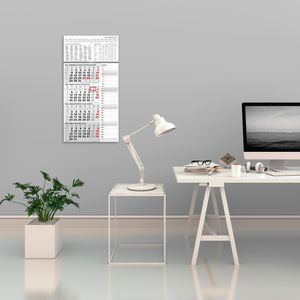 Produktbild für 4-Monatskalender Kalenderwerk Note 4 Kompakt, Ferienübersicht