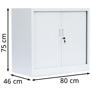 Produktbild für Rollladenschrank Lüllmann 555087, aus Metall