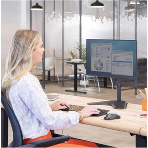 Produktbild für Monitorhalterung Fellowes Seasa 80496, VESA 75x75 &amp; 100x100 mm