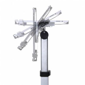 Produktbild für Tablet-Halterung Showdown-Displays Trigrip, silber, für Boden