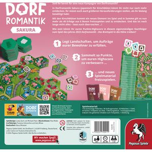 Produktbild für Brettspiel Pegasus-Spiele Dorfromantik - Sakura