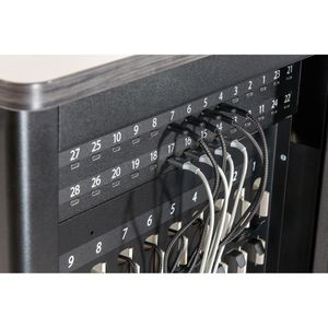 Produktbild für Tabletwagen Parat Paraproject Trolley C30, schwarz