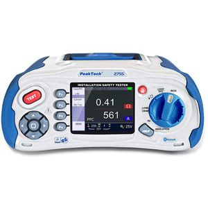 Installationstester PeakTech P 2755 TrueRMS