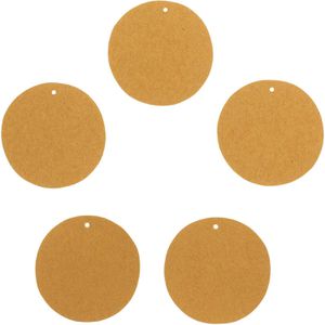 Produktbild für Hängeetiketten Rico-Design Paper Poetry, Ø 6,3 cm