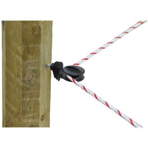 Produktbild für Isolatoren AKO Premium, mit Holzgewinde, Eckisolator
