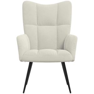 Produktbild für Loungesessel vidaXL 328082, cremeweiß