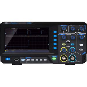 Produktbild für Oszilloskop PeakTech P 1402, 2 Kanäle, mit USB-A, 250 MSa/s