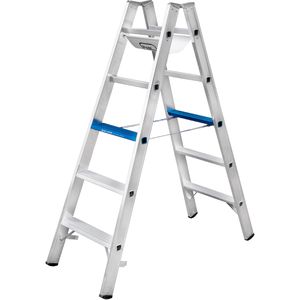 Stehleiter Iller Alu ERGO Plus, 7105-7, beidseitig begehbar
