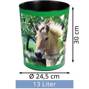 Produktbild für Papierkorb Läufer 26657, Pferd