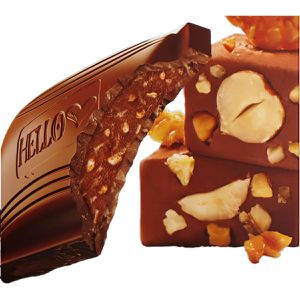 Produktbild für Tafelschokolade Lindt HELLO Crunchy Nougat