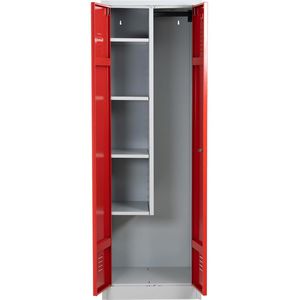 Produktbild für Mehrzweckschrank G-Office CLC/HD.1860, abschließbar, rot