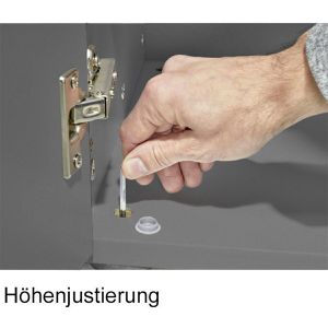 Produktbild für Aktenregal Hammerbacher Serie 9 Advanced, aus Holz