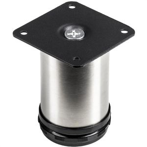 Möbelfuß SO-TECH JIMMY, 117931, silber, Metall