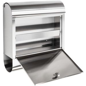 Produktbild für Briefkasten Böttcher-AG 60180 18/0, silber, aus Edelstahl