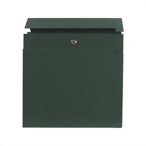 Produktbild für Briefkasten SafePost ScanPro 810 RAL6009, grün, aus Stahl
