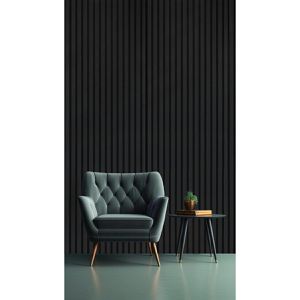 Produktbild für Akustikpaneel Kosche LuxLine, Leder schwarz