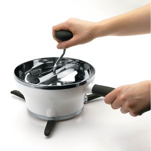 Produktbild für Passiermühle OXO Good Grips 1071478, manuell, silber, Ø 26 cm