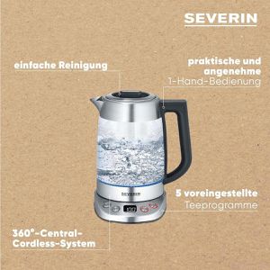 Produktbild für Teemaschine Severin Deluxe, WK 3480, 3000 Watt