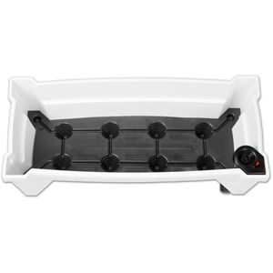 Produktbild für Pflanzkasten KHW Calypso 37301 weiß