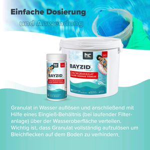 Produktbild für Chlor Höfer-Chemie BAYZID organisch, Chlorgranulat