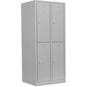 Spind Lüllmann 523220, lichtgrau