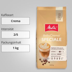 Produktbild für Kaffee Melitta BellaCrema Speciale