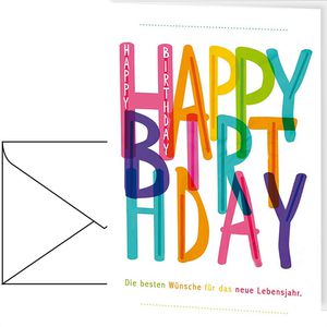 Produktbild für Geburtstagskarten LUMA 1987