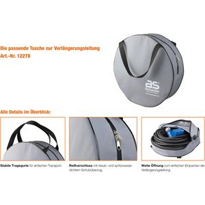Produktbild für Verlängerungskabel-Tasche as-Schwabe 12278, wasserfest
