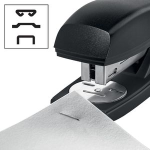 Produktbild für Heftgerät Leitz 5604-00-95, NeXXt recycle, inkl. 200 Klammern
