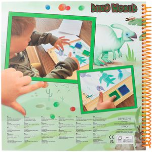 Produktbild für Malset Dino-World 0012106, Fingerprint Fun