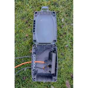 Produktbild für Kabelbox Brennenstuhl Wetterschutz-Box, Kunstoff