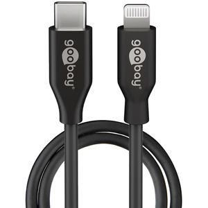 Ladekabel Goobay 39447, schwarz, 2m