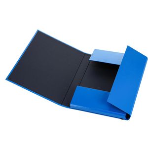 Produktbild für Heftbox Pagna Basic, aus Karton mit Kunststoffbezug, A4