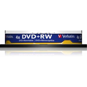 Produktbild für DVD-Rohlinge Verbatim 43488, wiederbeschreibbar, DVD+RW