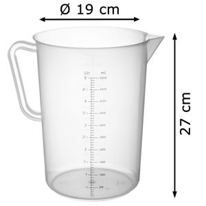 Produktbild für Messbecher Hendi 567500, aus Kunststoff
