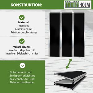 Produktbild für Auffahrrampe Dreibreit by Trutzholm 21431, 1 Stück