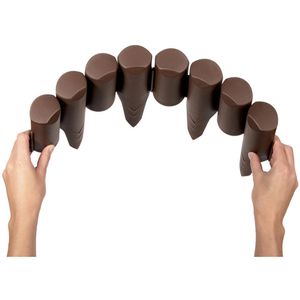 Produktbild für Rasenkante Prosperplast IPBO, braun, UV-beständig, flexibel