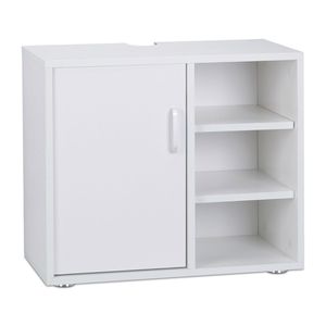 Produktbild für Waschbeckenunterschrank Relaxdays 10023723, stehend