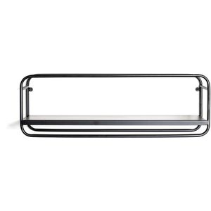 Produktbild für Wandregal Haku-Möbel 23505, schwarz
