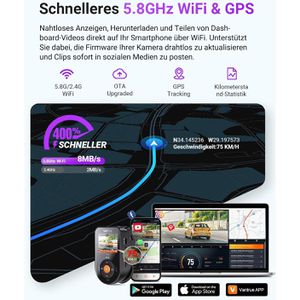 Produktbild für Dashcam Vantrue Sonnet 1 Pro Max, Auto