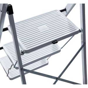 Produktbild für Klapptritt Krause Monto Toppy, 130754, weiß, aus Stahl